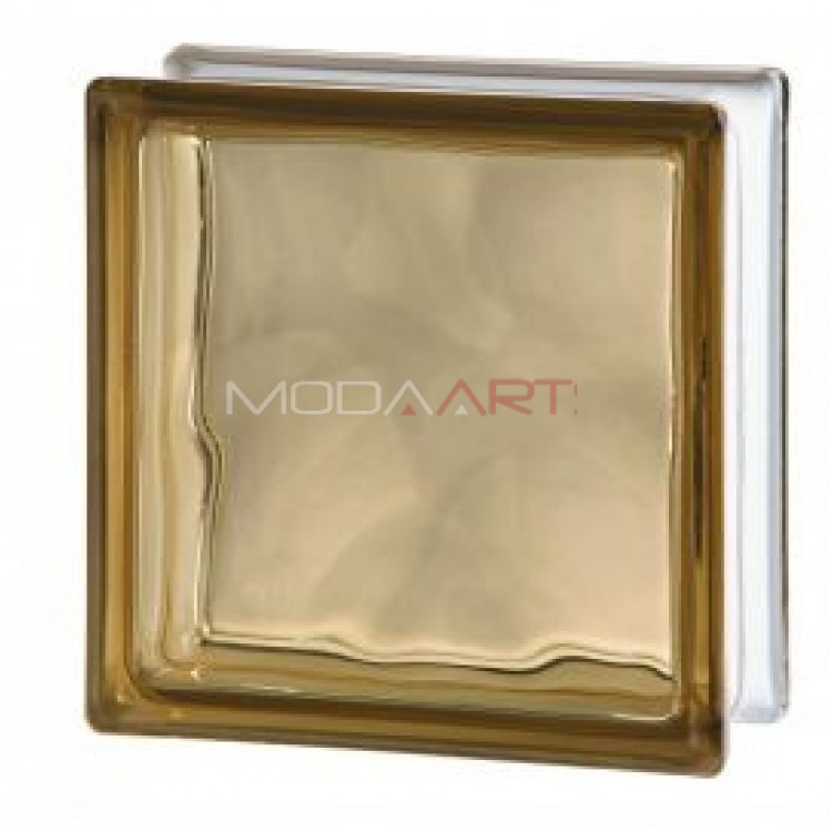Dalgalı Bronz 19x19x8cm 